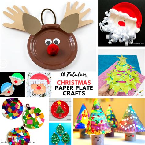Fabulous Paper Plate Christmas Crafts Arty Crafty Kids