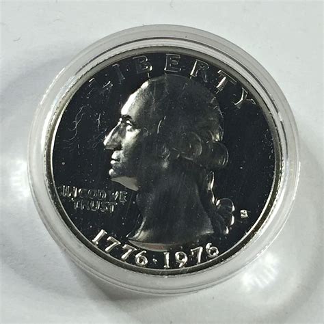 1976 D United States Bicentennial Proof Silver Washington Quarterdcam