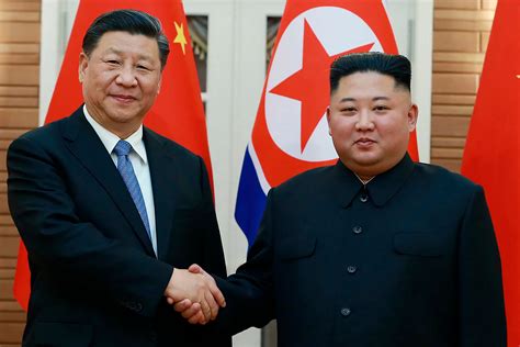 Leaders Of North Korea China Vow To Strengthen Ties Xi Jinping Korean Central News Agency North
