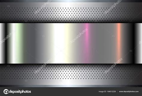 Metallic Background Silver Chrome ⬇ Vector Image By © Cobalt88 Vector