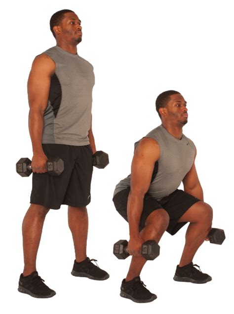 Dumbbell Squat A How To Guide Stack