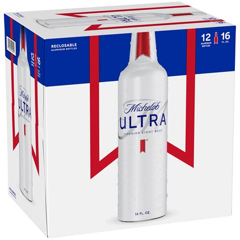 Michelob Ultra 12 Pack 16 Fl Oz Aluminum Bottles Delicias Importadas