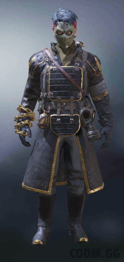 Tengu Black Gold Epic Soldier In Call Of Duty Mobile Codmgg