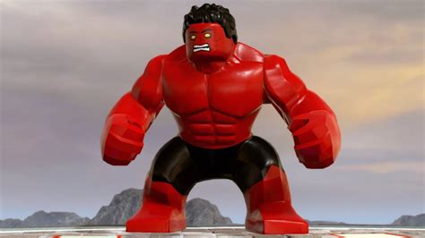 Lego Marvel Super Heroes 2 Red Hulk Open World Free Roam Gameplay