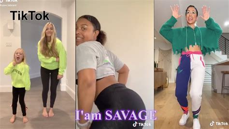 best i m a savage dance megan thee stalion best tik tok 2020 compilation youtube