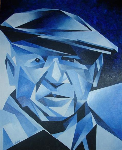 Pablo Picasso The Blue Period Painting By Taiche Acrylic Art