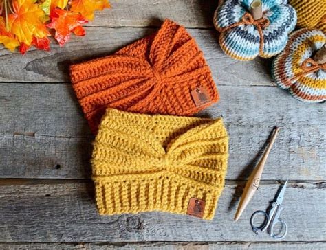 25 Crochet Headbands And Ear Warmer Patterns Sarah Maker