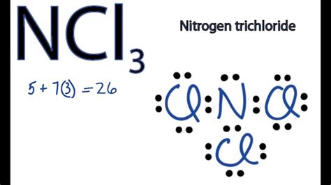 Draw The Lewis Structure Of Ncl3