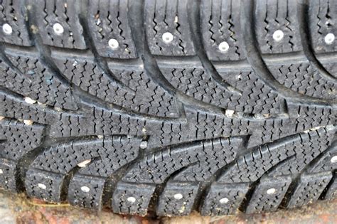 Studded Snow Tires Versus Studless Snow Tires Wheel