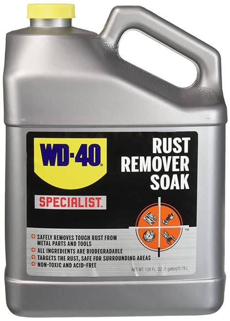 Wd 40 Specialist Rust Remover Soak Fast Acting Rust