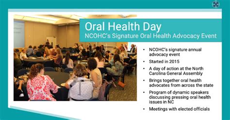 Recap Oral Health Day Webinar North Carolina Oral Health Collaborative