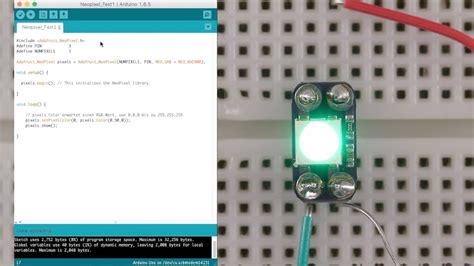 Neopixel Stick With Arduino Uno Youtube