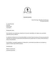 Carta De Renuncia Despido Y Certificacion Docx Carta De Renuncia Santo Domingo Republica