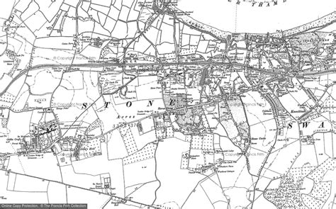 Old Maps Of North Downs Steam Rly Kent Francis Frith