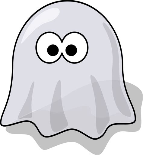 Ghost Free Stock Photo Illustration Of A Cartoon Halloween Ghost