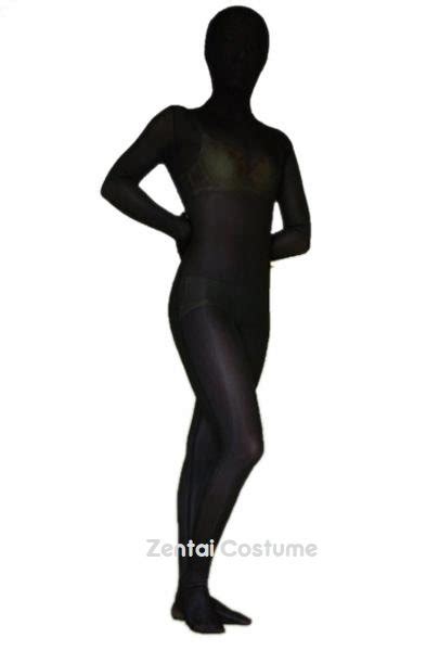 Black Lycra Velvet Skin Suits Second Skin Zentai Costume Zentai Suits Tights