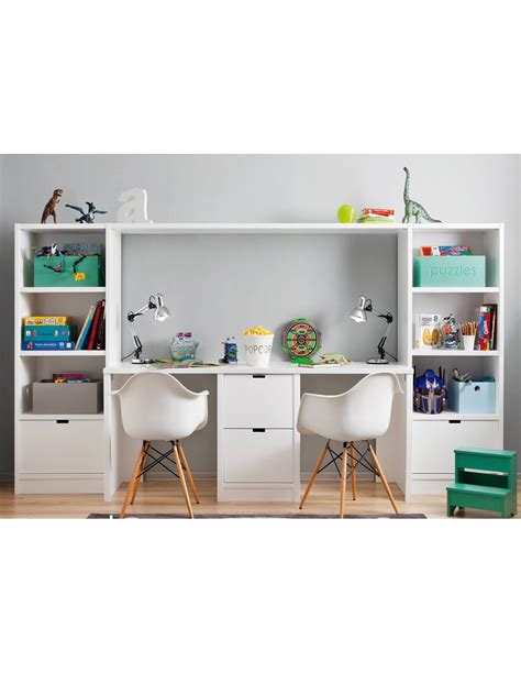 Bureau Enfant Avec Rangement Bureau Fille Avec Tiroirs Et Tag Res