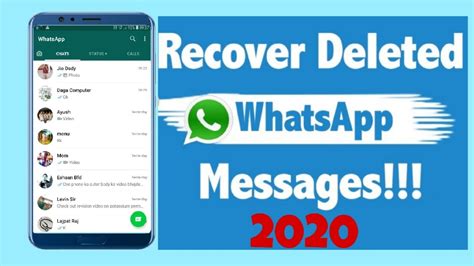 Follow the below steps to know to get back the old. How to Recover Old Whatsapp Deleted Messages | Restore ...