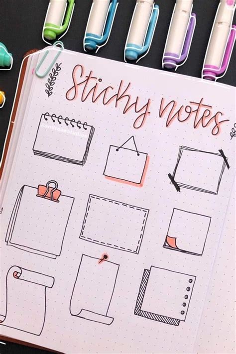Best Bullet Journal Paper Note Doodles For Inspiration