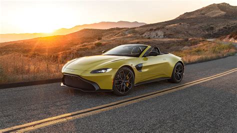 2021 Aston Martin Vantage Roadster Wallpaper Hd Car Wallpapers Id