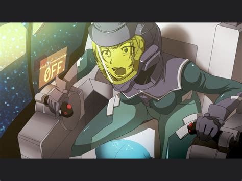 Painpa Louise Halevy Gundam Gundam 00 00s Cockpit Helmet Letterboxed Pilot Suit Solo