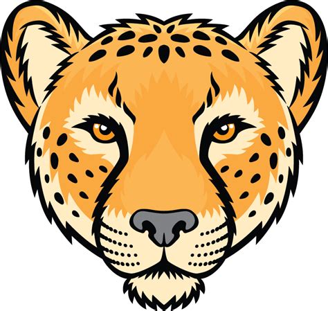 Cheetah clipart head, Cheetah head Transparent FREE for download on WebStockReview 2021