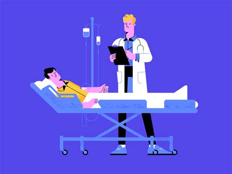 Doctorpatient Illustration By Shakuro Graphics On Dribbble