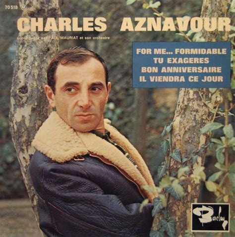Charles Aznavour Bon Anniversaire Lyrics Genius Lyrics