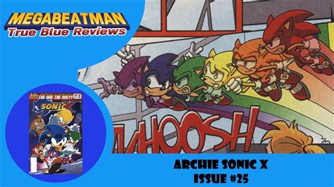 Archie Sonic X 25 A Comic Review By Megabeatman Youtube