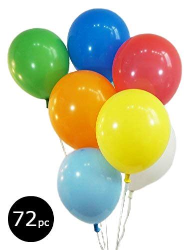 Bag Of Balloons 72 Ct Assorted Color Latex Balloons Pricepulse