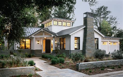 Custom Residence In Menlo Park Ca Farmhouse Style Exterior