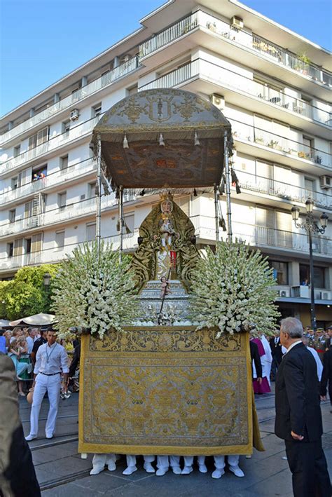 Procesión De La Virgen De Agosto En Sevilla Portada Sevillapress