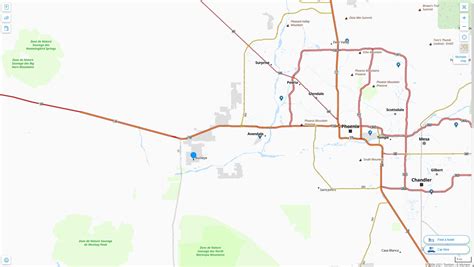 Buckeye Arizona Map