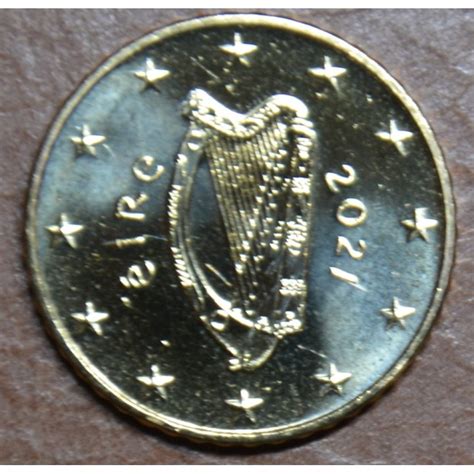 Euromince mince 10 cent Írsko 2021 UNC