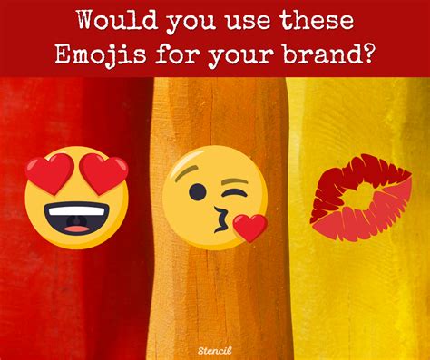 How To Use Emojis In Social Media Marketing Stencil