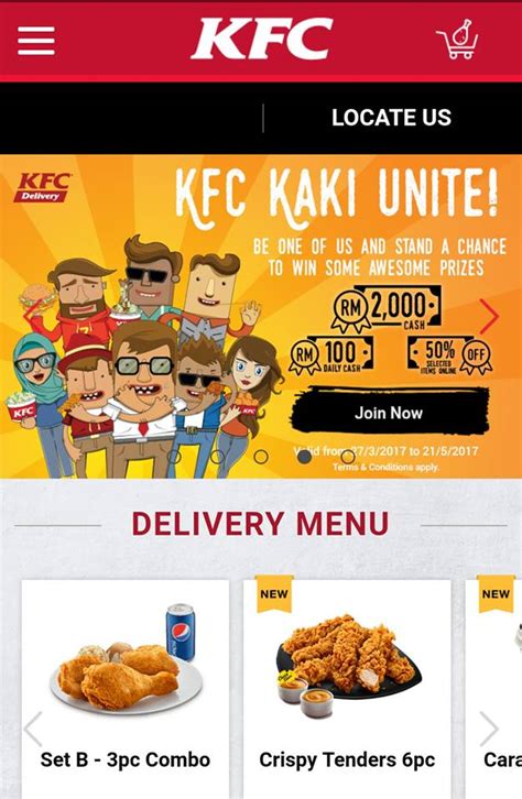 Follow the news and promotions on our resource! KFC Malaysia Enhanced and Optimised its KFC Delivery Service