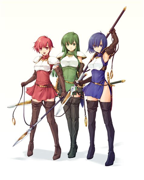 Catria Est And Palla Fire Emblem Mystery Of The Emblem And Etc