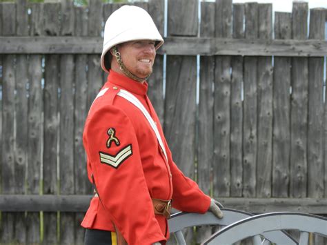 A North West Mounted Police Corporal With The Rough Rider Insignia