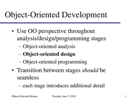 Ppt Object Oriented Development Powerpoint Presentation Free