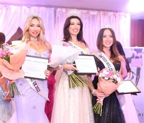 Miss Continental Uk 2023 Was Crowned In London Financialcontent