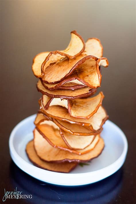 Cinnamon Sugar Baked Apple Chips Jennifer Meyering