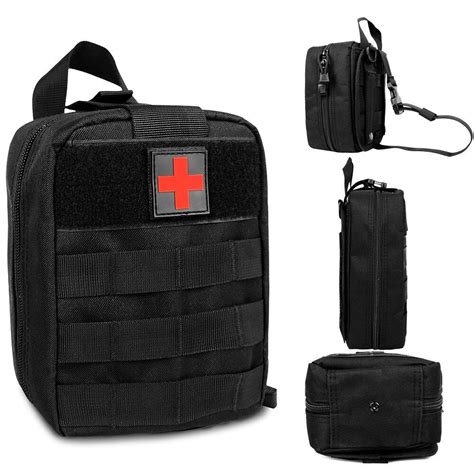 Tactical First Aid Kit Survival Molle Military Medical Bag Utility Emt