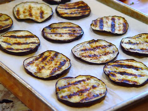 Everything Tasty From My Kitchen Grilled Eggplant Stacks With Goat