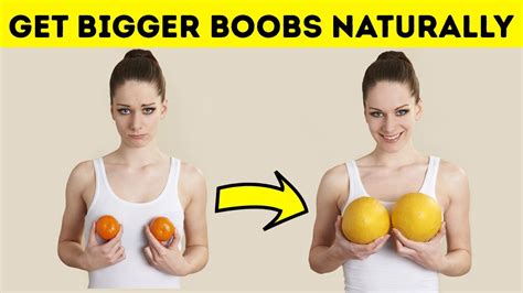 How To Grow Your Breast In A Week Growing Bigger Boobs In One Week