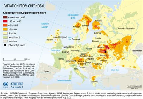 Radioactive Fallout From The Chernobyl Disaster