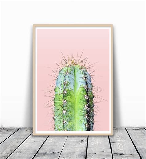 Cactus Print Minimalist Art Minimalist Print Cacti Modern