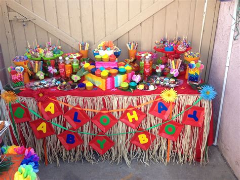 Luau Baby Shower Decorations  24 Best Images About Baby Shower On