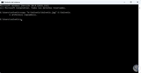 Cómo Usar El Comando Copy En Cmd ️ Solvetic