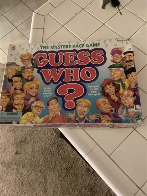 WINNING MOVES GUESS Who? Board Game - 1191 $3.50 - PicClick