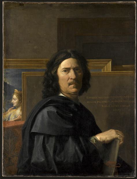 Nicolas Poussin Autoportrait 1650 Musée Du Louvre Paris A Photo